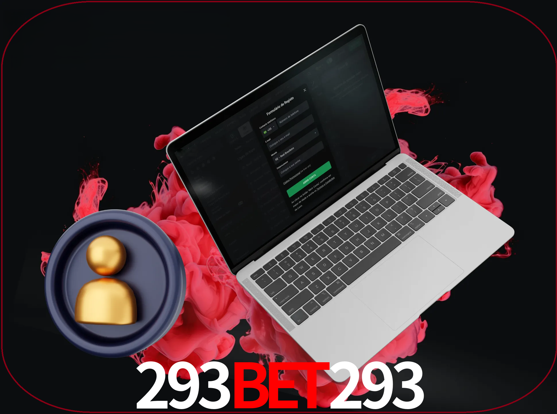 No cabeçalho do site 293BET293, clique no botão que o levará a um formulário especial onde terá de introduzir as suas informações actuais.
